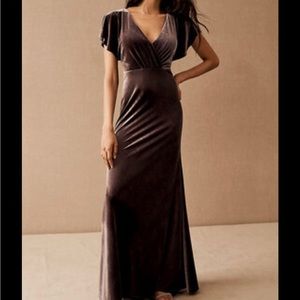 Jenny Yoo Ellis Dress 8 BHLDN Purple Plum NEW